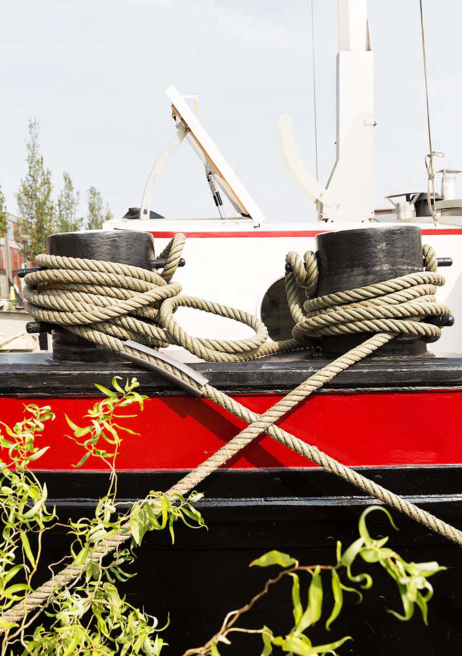 logeren op een schip?