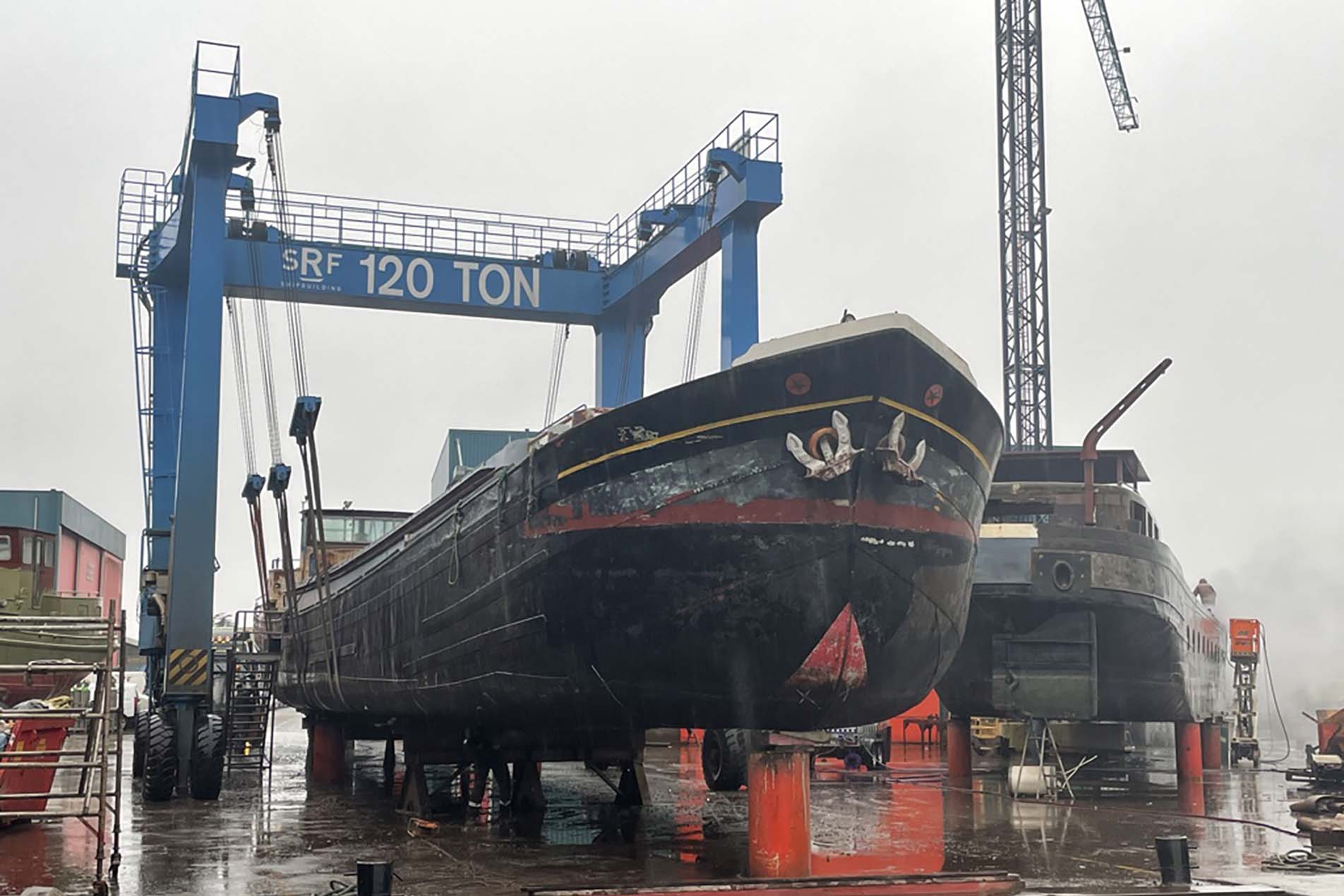 start van werk aan de Scheldestroom